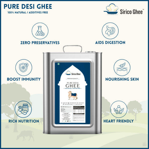 Desi Cow Ghee 5L