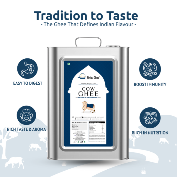 A2 Gir Cow Ghee 5L