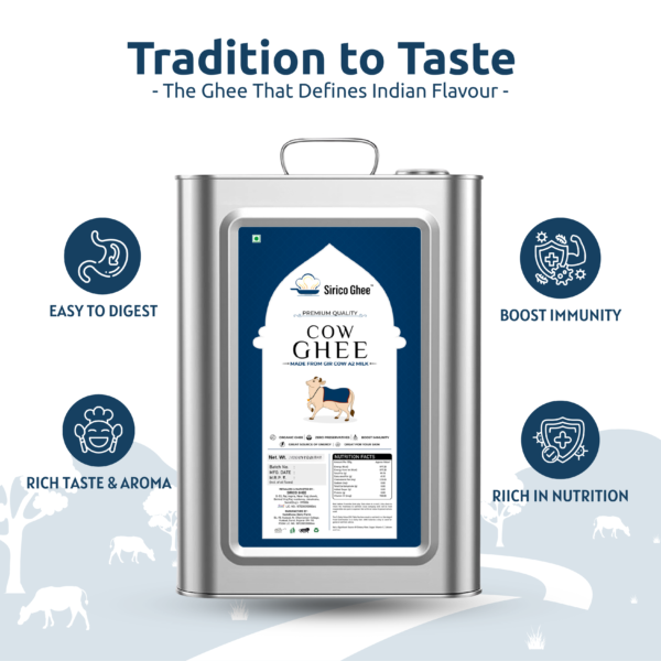 A2 Gir Cow Ghee 15KG