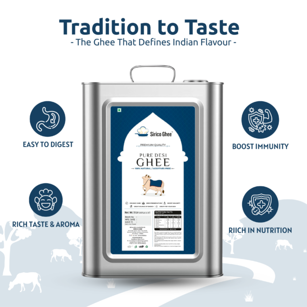 Desi Cow Ghee 5L