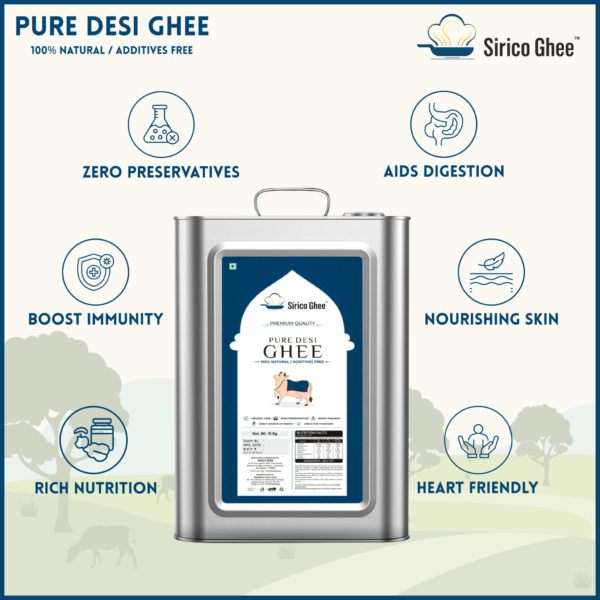 Desi Cow Ghee 15KG