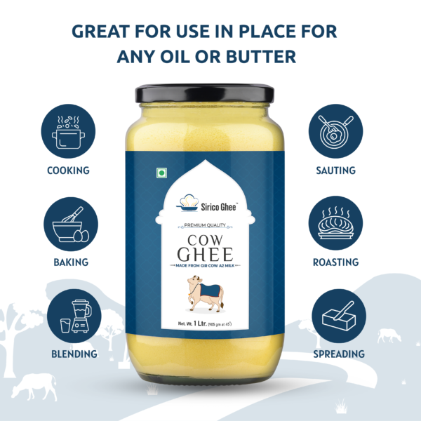 A2 Gir Cow Ghee 1L