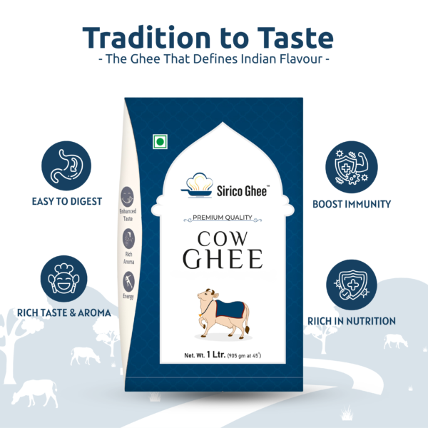 Cow Ghee 1L (Tetra Pack)